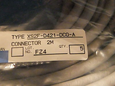 Connecteur OMRON XS2F-D421-DC0-A Pour Capteur - Nouveau Stock Ancien, Sans Emballage D'origine