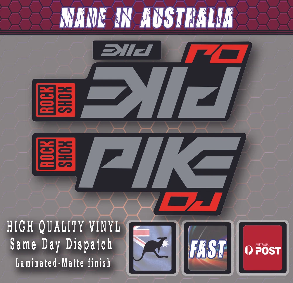 Rockshox pike dj decals sale
