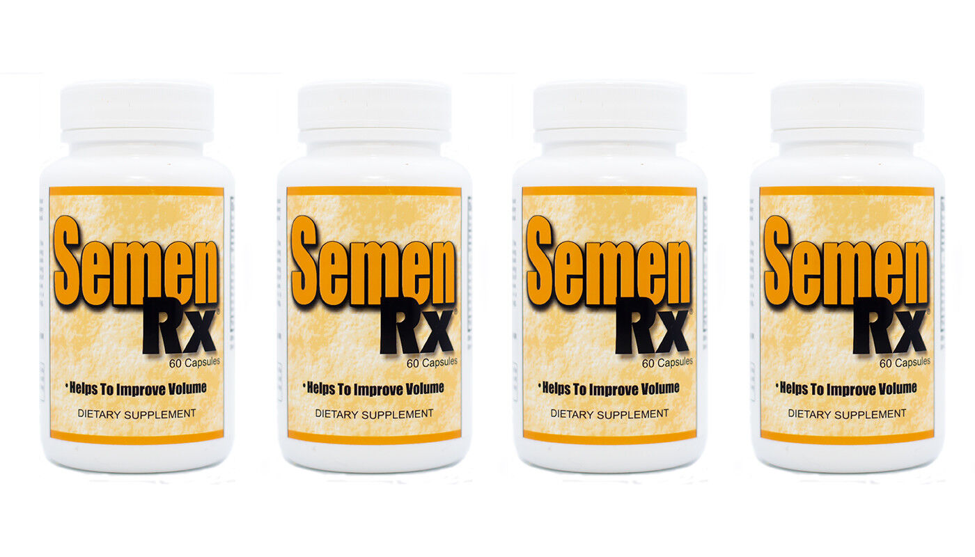 4 Bottles of SemenRx - Semen Volumizer - Helps Increase Quality & Quantity Najniższa cena, wysoka jakość