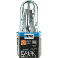 Reese Towpower Dual-Fit Fas-Lok Coupler Fits 1-7/8" Balls 2,000lbs #7004820