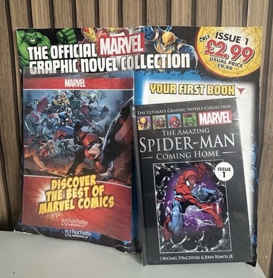 Marvel Graphic Novel Collection Books Issues 1,2,3 Brand New SEALED