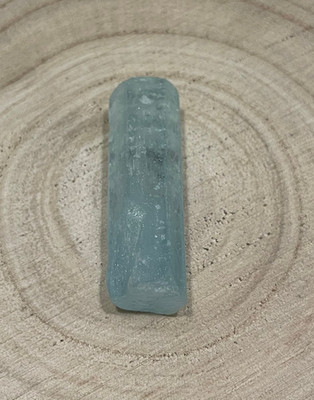 !!! Echter Aquamarin Kristall Edelstein meerwasserblau Schmuck Selten Blue !!!
