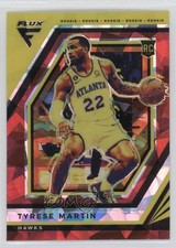 2022-23 Panini Flux Rookies Red Cracked Ice Prizm Tyrese Martin #204 0c2