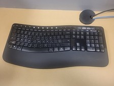 Microsoft Comfort Desktop 5050 Wireless Keyboard 1728 No Dongle USB