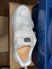 Dr Comfort 9030 Diabetic Orthopedic Shoes 11.5W Off White Leather Men Dr. Comfort White Casual Shoes for Men for sale | eBay main image 2