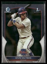 Devin Saltiban 2023 Bowman Draft Chrome Philadelphia Phillies #BDC-2