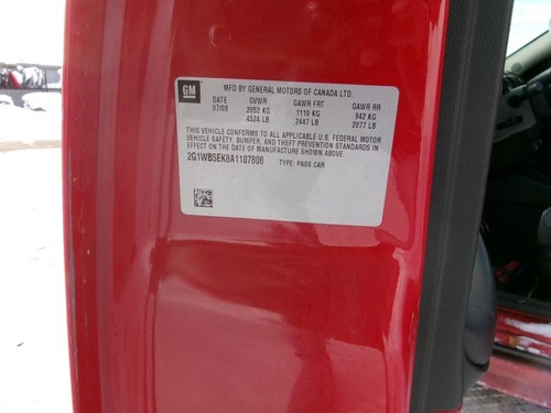 Asientos sin calefacción Opt CJ3 con control de temperatura de doble zona para 06-11 IMPALA 164381 - Imagen 4 de 8