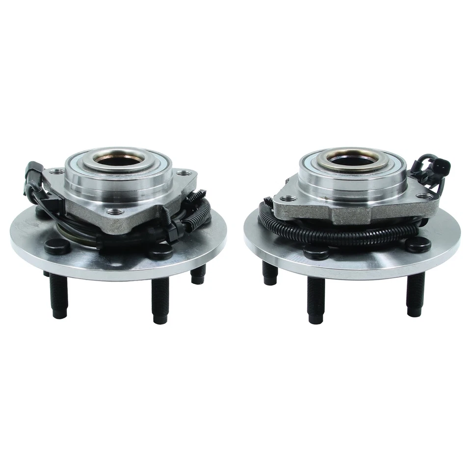 Par de Ensamblaje de Rodamiento de Cubo de Rueda Delantera Para 2009-2011 Dodge Ram 1500 w/ABS Foto 2 de 4