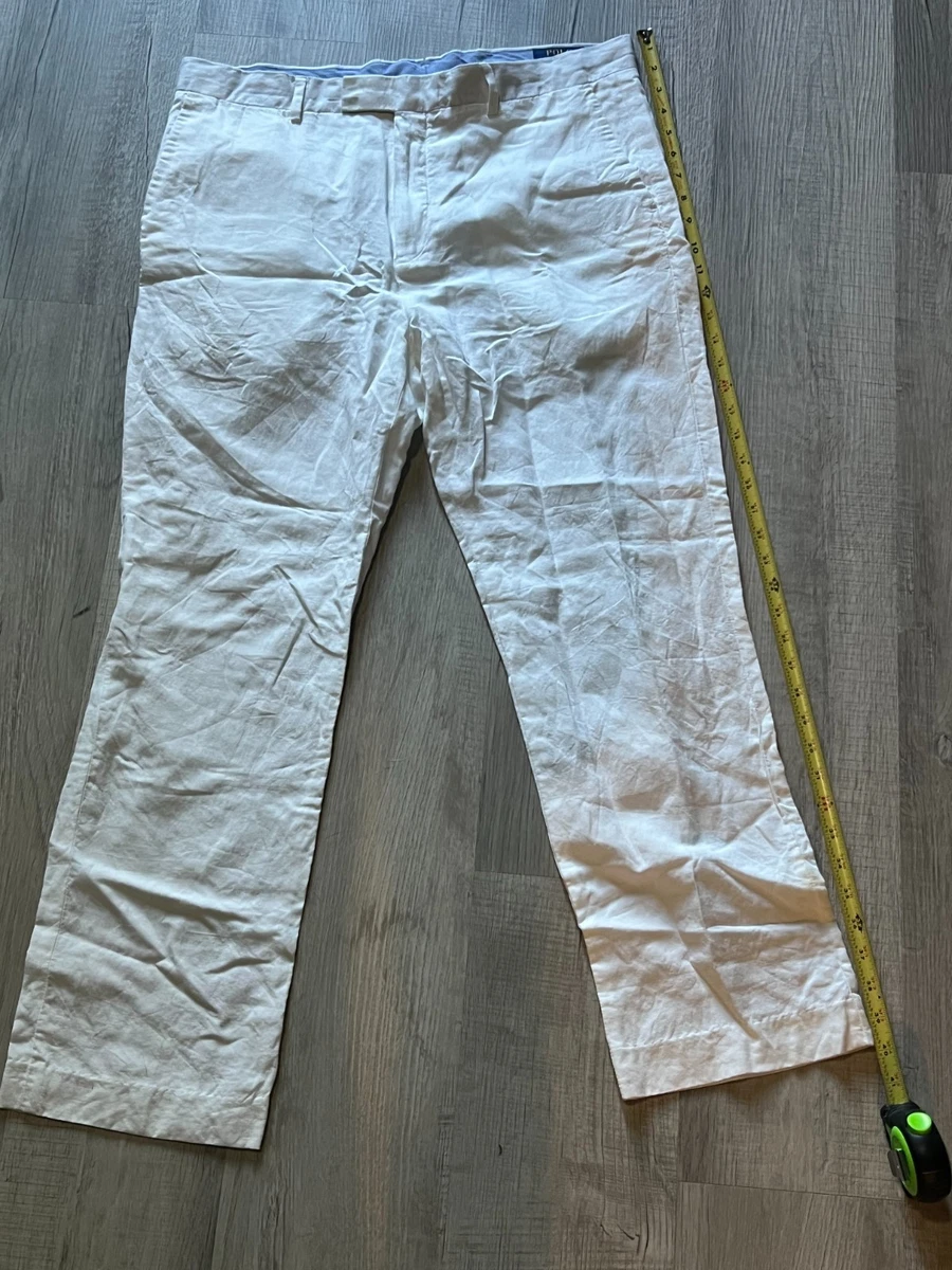 Polo Ralph Lauren Cotton White Pants for Men for sale | eBay