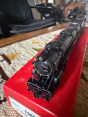 Rivarossi HO  2-10-2 Steam B&O DCC/SOUND/CURRENT KIPPER/WARR #116
