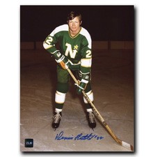 Dennis Hextall Minnesota North Stars Autographed Pose 8x10 Photo NO TARIFFS