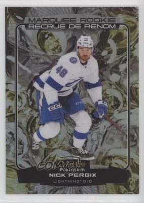 2022 O-Pee-Chee Platinum Marquee Rookies Liquid Metal Nick Perbix Rookie RC q2c