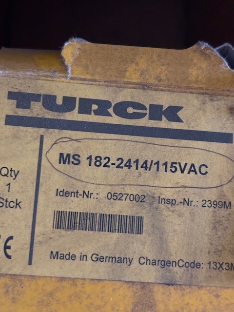 MS182-2414/115VAC TURCK POWER SUPPLY NEW SURPLUS