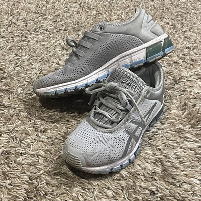 ASICS Gel-Quantum 150 Shoes Womens Size 7.5 Gray Running Mesh Sneakers 1022A027