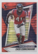 2021 Panini Rookies & Stars Red Pulsar Prizm Zach Cunningham #41 0ij1