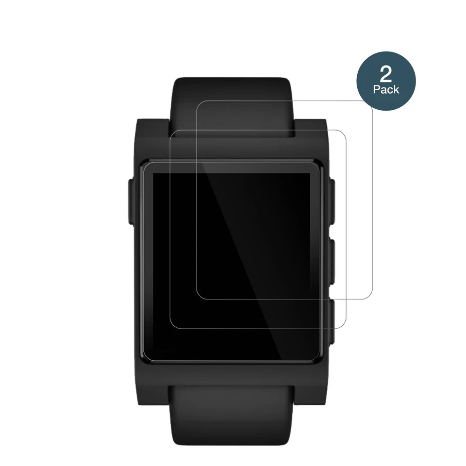 2x Protector de Pantalla para Pebble Core Time 2 Vidrio Flexible 9H dipos Foto 2 de 4