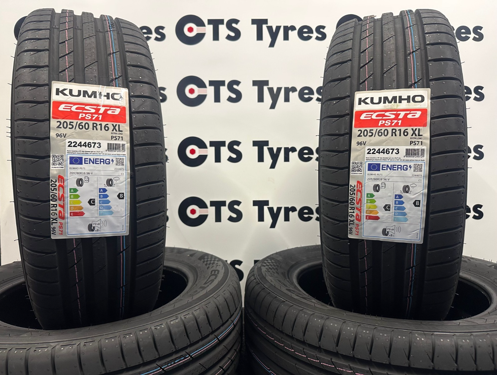 Kumho Ecsta Ps71 ( 205/60 R16 96V Xl * ) - Image 11