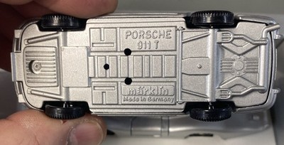 Marklin Set of 4 Die-cast Silver Porche Cars | eBay