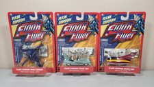 Lot of 3 Flash Gordon Floor Flyer Diecast Vehicles Rocket Space Cars