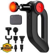 HEYCHY Massage Gun Heat Black 12mm Amplitude