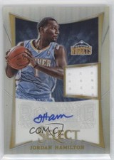 2012-13 Panini Select Silver Prizm 192/199 Jordan Hamilton #259 Auto s6i