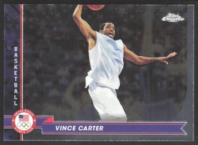 Vince Carter 2024 Topps Chrome U.S. Olympics & Paralympic Hopefuls #185 USA