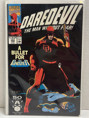 Daredevil # 293 - Kingpin, Taskmaster, & Punisher appearance NM- Cond