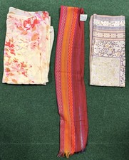 Lot Of 3 Scarfs - 1 Vintage Liz Claiborne Accessories Scarf  2 Others