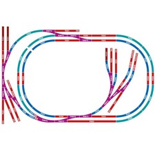HORNBY R7276 Layouts Made Easy Medium Sized Oval Layout Complete Track