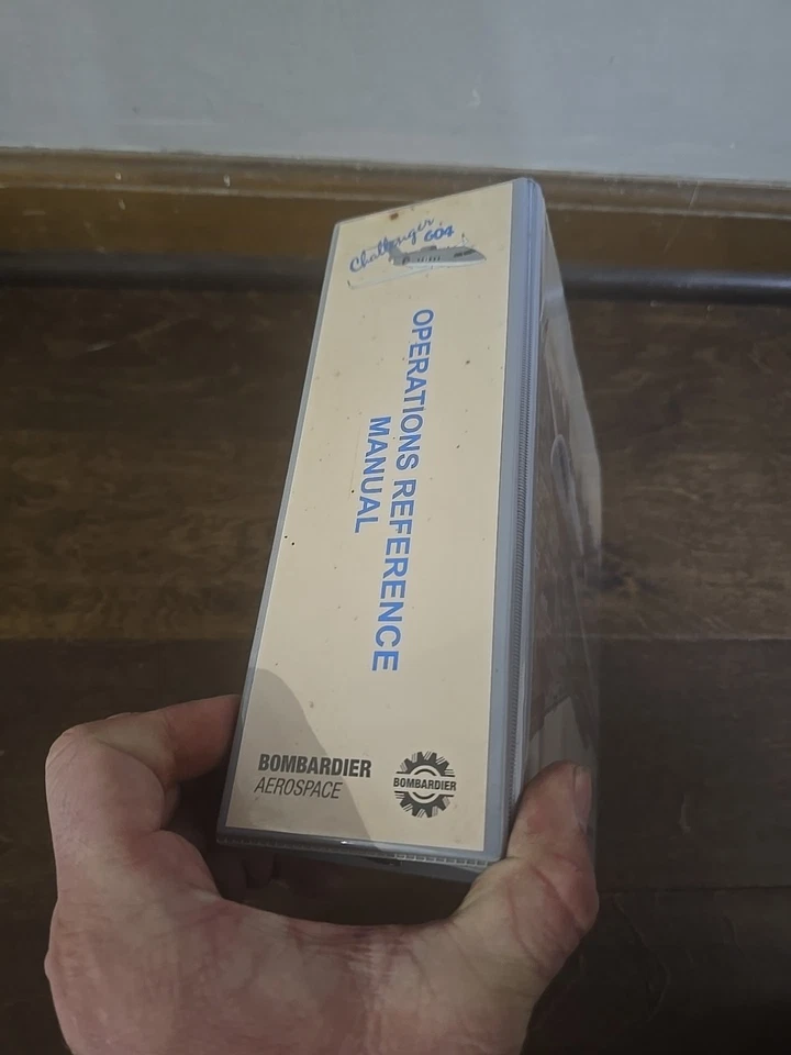 Manual de referencia de operaciones piloto Challenger 604 Bombardier Aeroespacial Foto 2 de 4