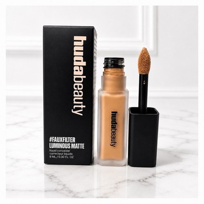 Huda Beauty #FauxFilter Luminous Matte Concealer 6.1G Candied Ginger NIB