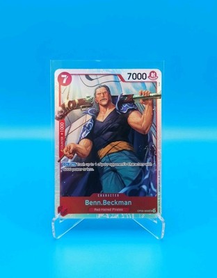 ONE PIECE Card Game TCG / Benn.Beckman OP09-009 V.1 / SR English NM