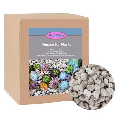Horticultural Pumice for Plants 10QT, Natural Organic Pumice Stones for Succu...