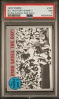 1970 Topps #197 NL Playoff Game 3 Nolan Ryan Saves The Day! NY Mets PSA 7