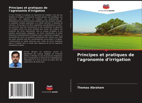 Thomas Abraham | Principes Et Pratiques De L'agronomie D'irrigation | Buch-image