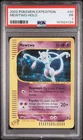 Mewtwo Holo Rare 20/165 Expedition 2002 Pokemon English E-Series SWIRL PSA 1