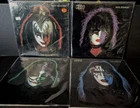 LOT OF 4 KISS SOLO LPS IN AWESOME CONDITION WITH ALL 4 POSTERS AND 1 INSERT