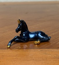 Breyer Stablemate Unicorn Foal Surprise Celestial Family Iridescent Navy Blue