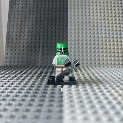 Lego Star Wars Boba Fett Minifigure Bluish Grays sw0002a (set #6210)