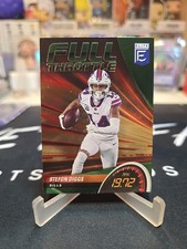 2022 Panini Donruss Elite - Full Throttle Stefon Diggs #FT23 Green