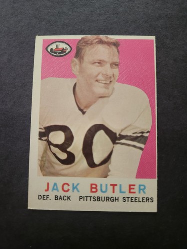 Jack Butler #22 1959 Topps card
