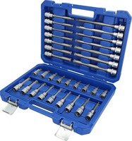 "Brilliant Tools 1/2\" Bit-Stecknuss-Satz, 32-Tlg, Ribe Profil"