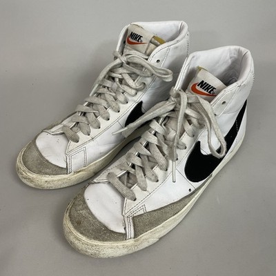 Nike Blazer Mid-77 Herren Freizeit Weiß/Schwarz Turnschuhe Sneaker Schuhe UK7/EU41
