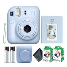 Fujifilm INSTAX MINI 12 Instant Film Camera with Instant Film Pastel Blue