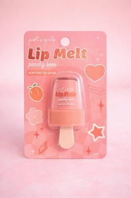 just 4 girls Lip Melt Peachy Keen Lip Gloss Peach Shade Flavor Scent
