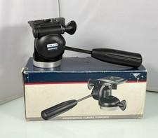 Bogen Manfrotto 3407 Junior Photo Video Head 390RCL Pan  Tilt Tripod Head w/Box