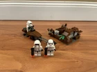 LEGO 7139 Star Wars Ewok Attack Partial Set 2 Scout Troopers 74-Z & Catapult