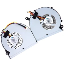 Deal4Go CPU Cooling Fan BS505HS-U2M W/Gpu Fan BS505HS-U2N for Gigabyte Aero 14 R