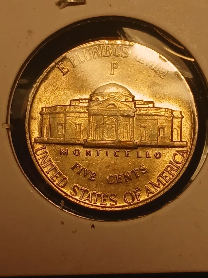 1943 P Jefferson Nickel, 35% Silver FULL STEPS!!! ABSOLUTELY STUNNING EXAMPLE - Image 3 of 4