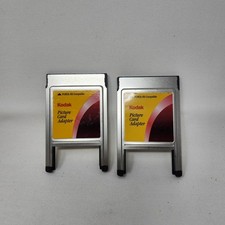 Set of 2 Kodak Model 1561596 Part  2E4997 Picture Card Adapters PCMCIA 8326